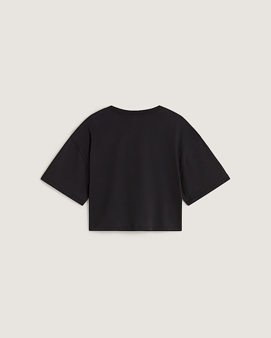 Ellipse Relax Crop TShirt VANS Schwarz ALT1