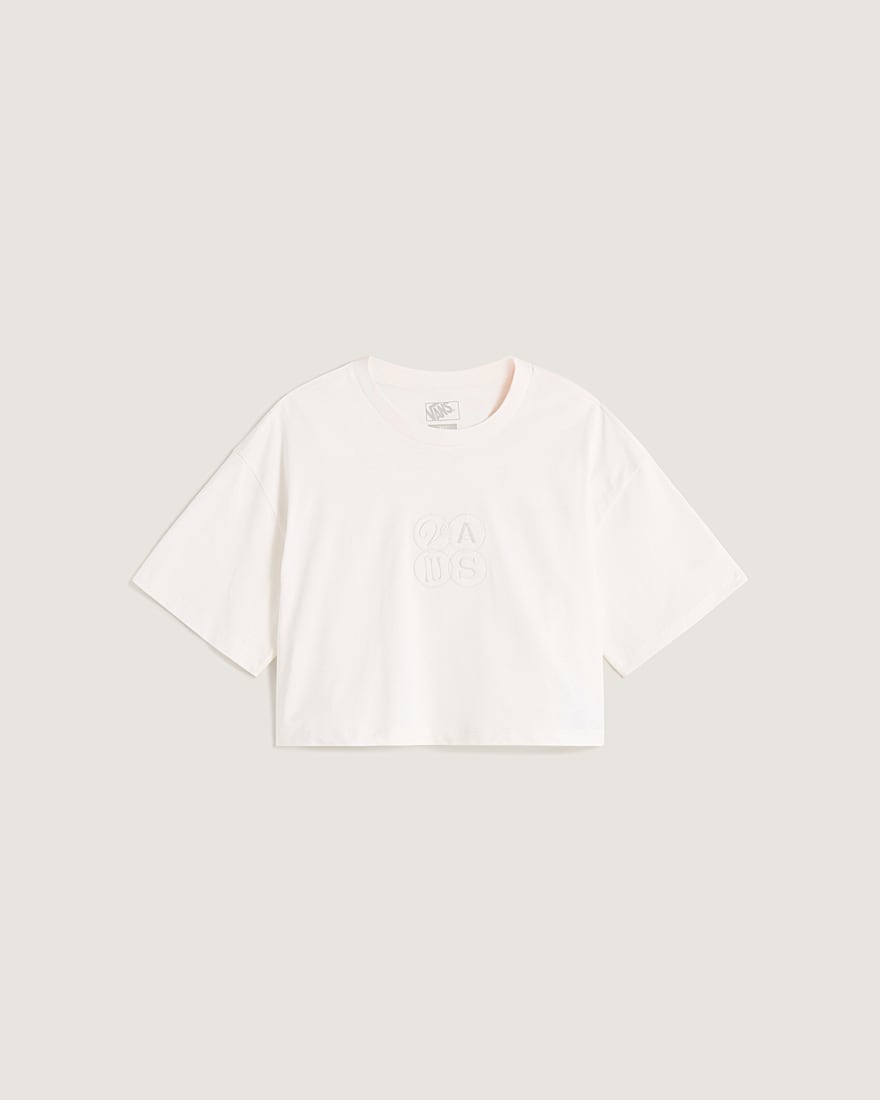ELLIPSE RELAX CROP SS EGRET VANS Wei HERO