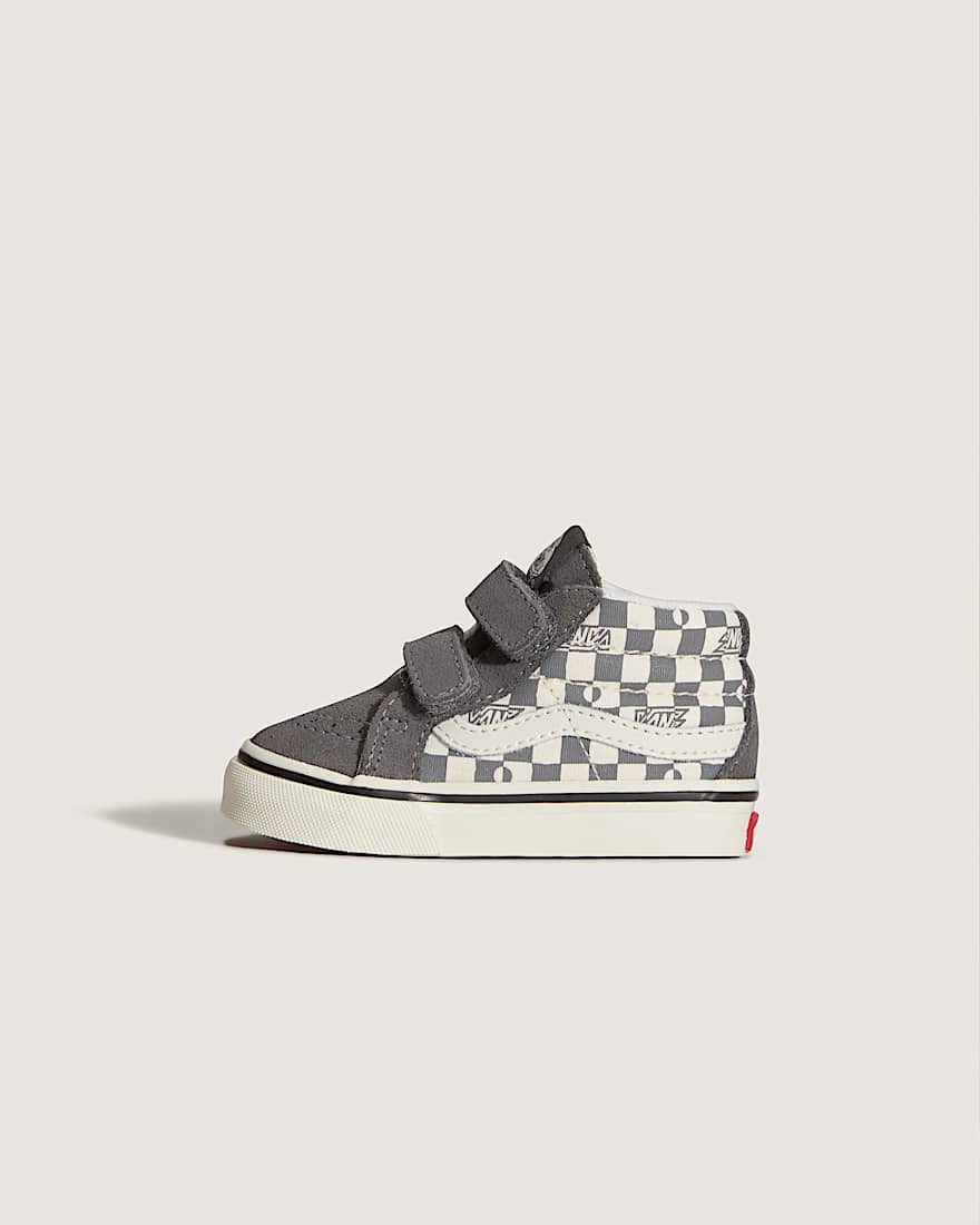 SK8Mid Reissue V GEO CHECK PEWTER VANS Grau HERO