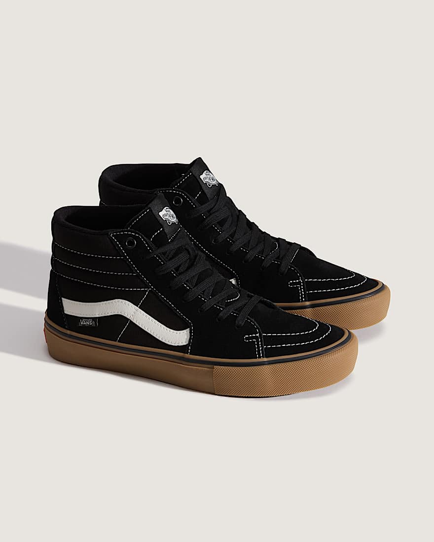 Skate Sk8Hi Schuhe VANS Schwarz ALT1