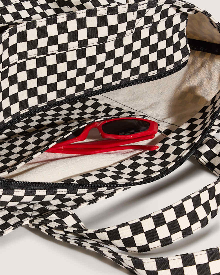 Tell All Tragetasche mit Reiverschluss VANS SchwarzWei ALT2