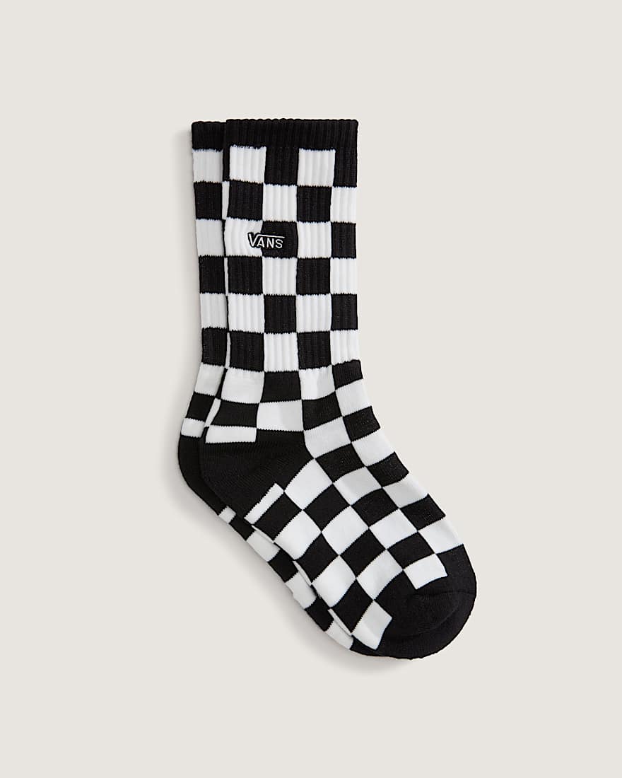 Kinder Checkerboard Crew Socken 1 Paar VANS Schwarz ALT1