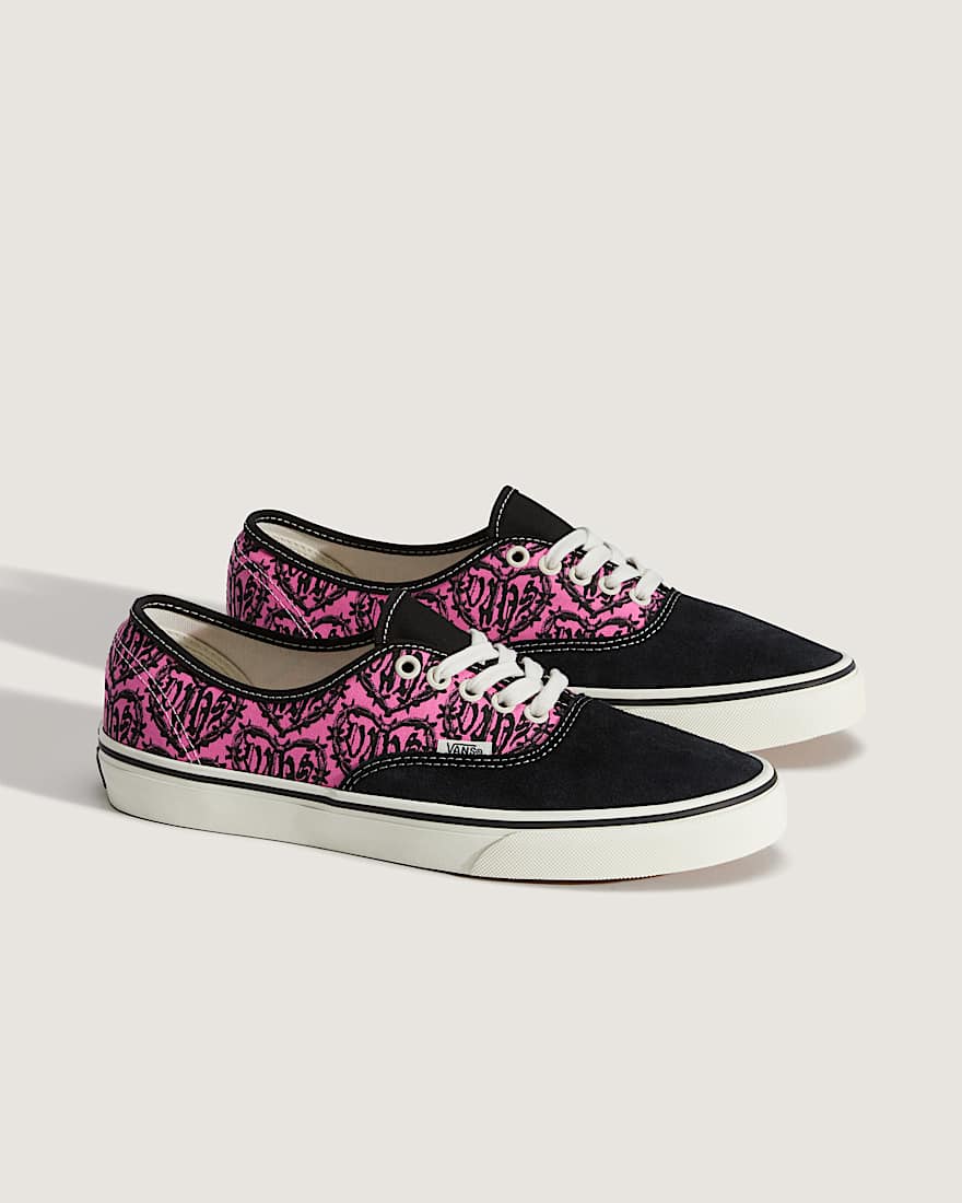 Authentic Schuhe VANS SchwarzRosa ALT1