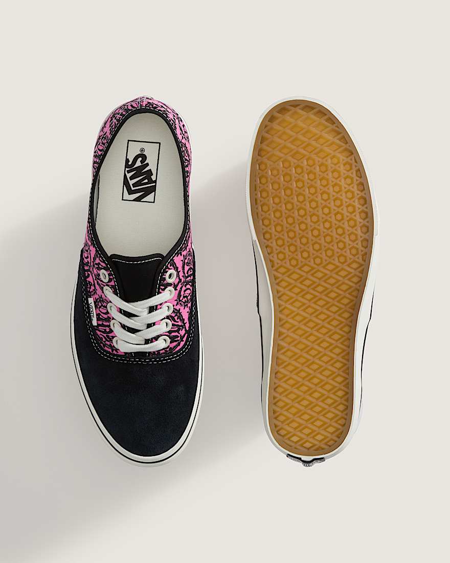 Authentic Schuhe VANS SchwarzRosa ALT2