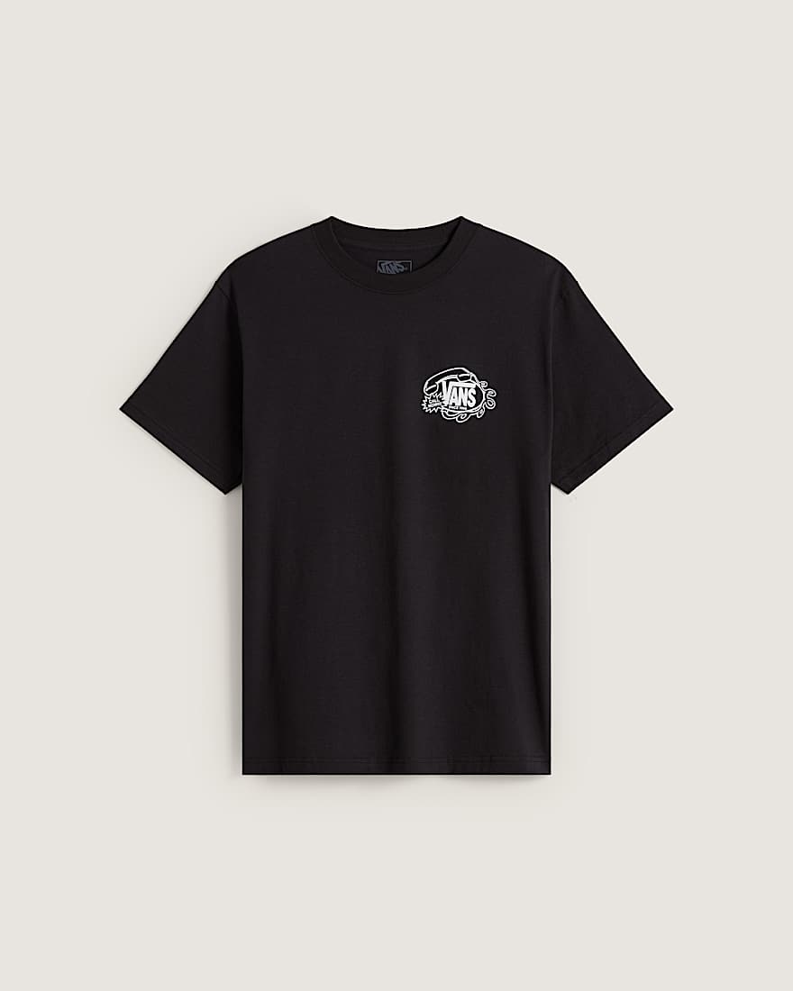 Hot Lines SS Tee Black VANS Schwarz HERO