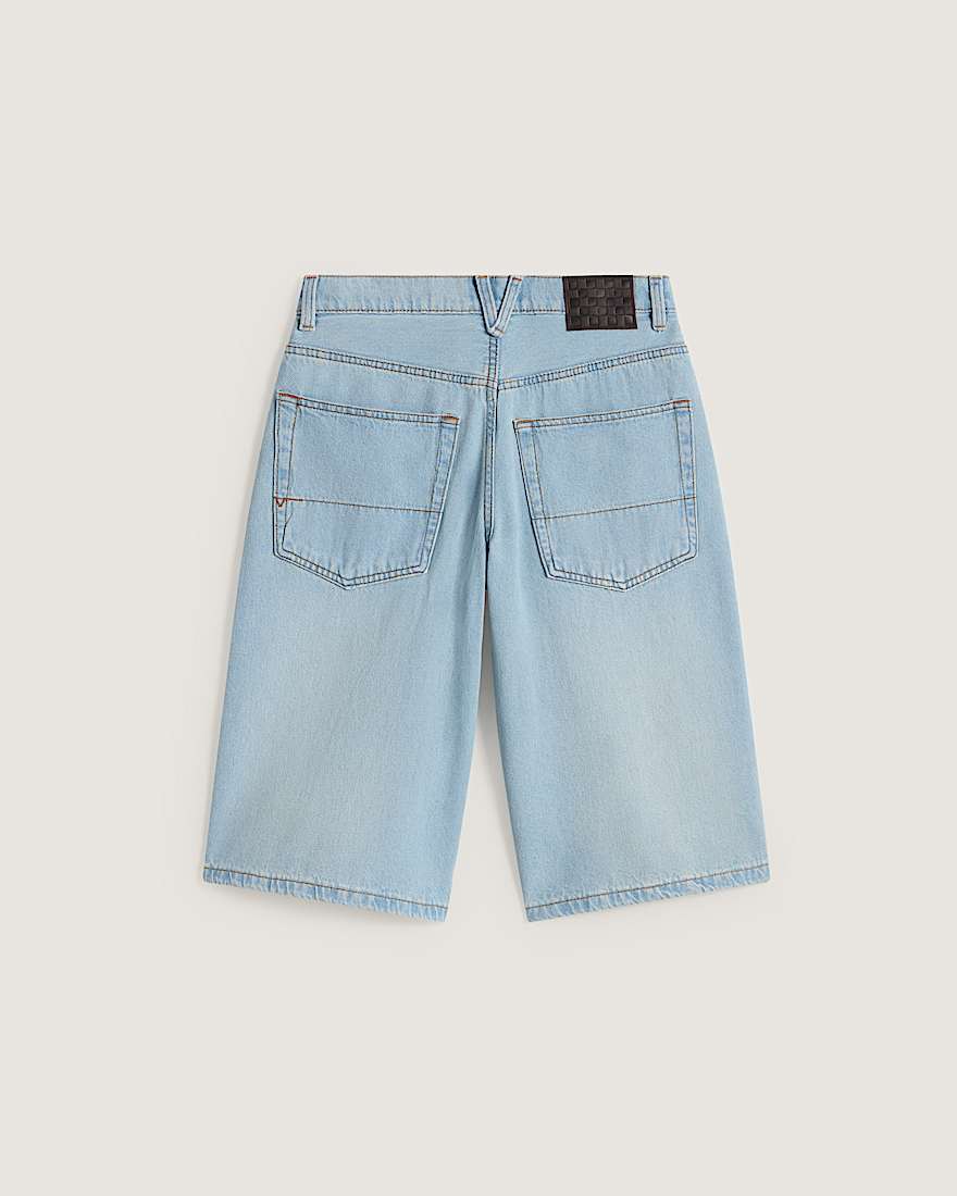 Cinched Check5 BaggyShorts VANS Blau ALT1