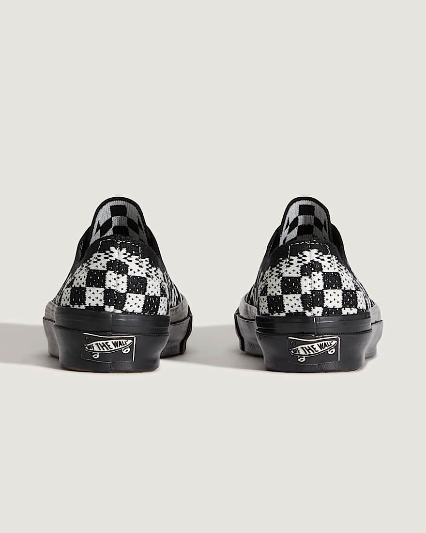 Premium Authentic Checkerboard Schuhe VANS Schwarz ALT3