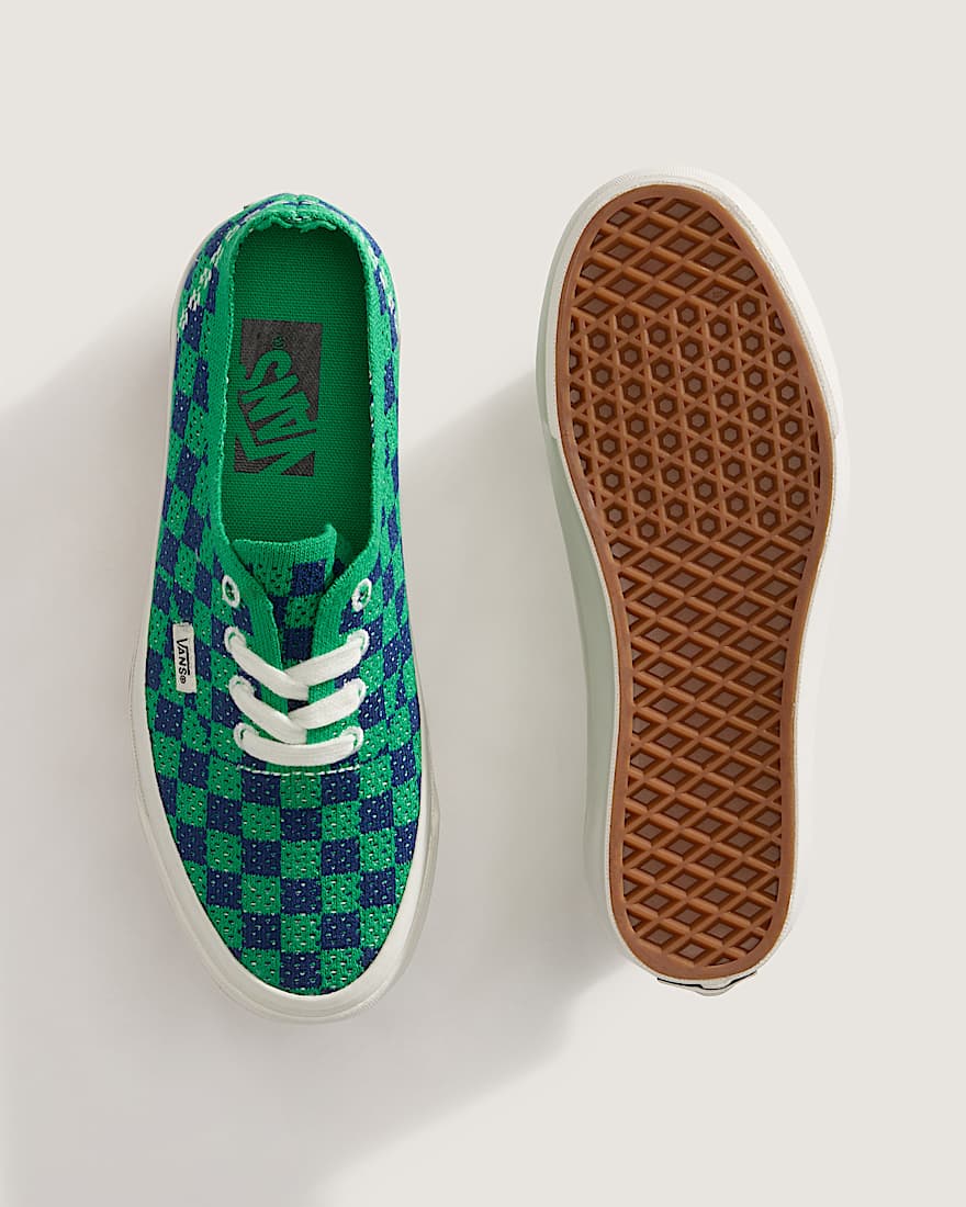Premium Authentic Checkerboard Schuhe VANS Grn ALT2