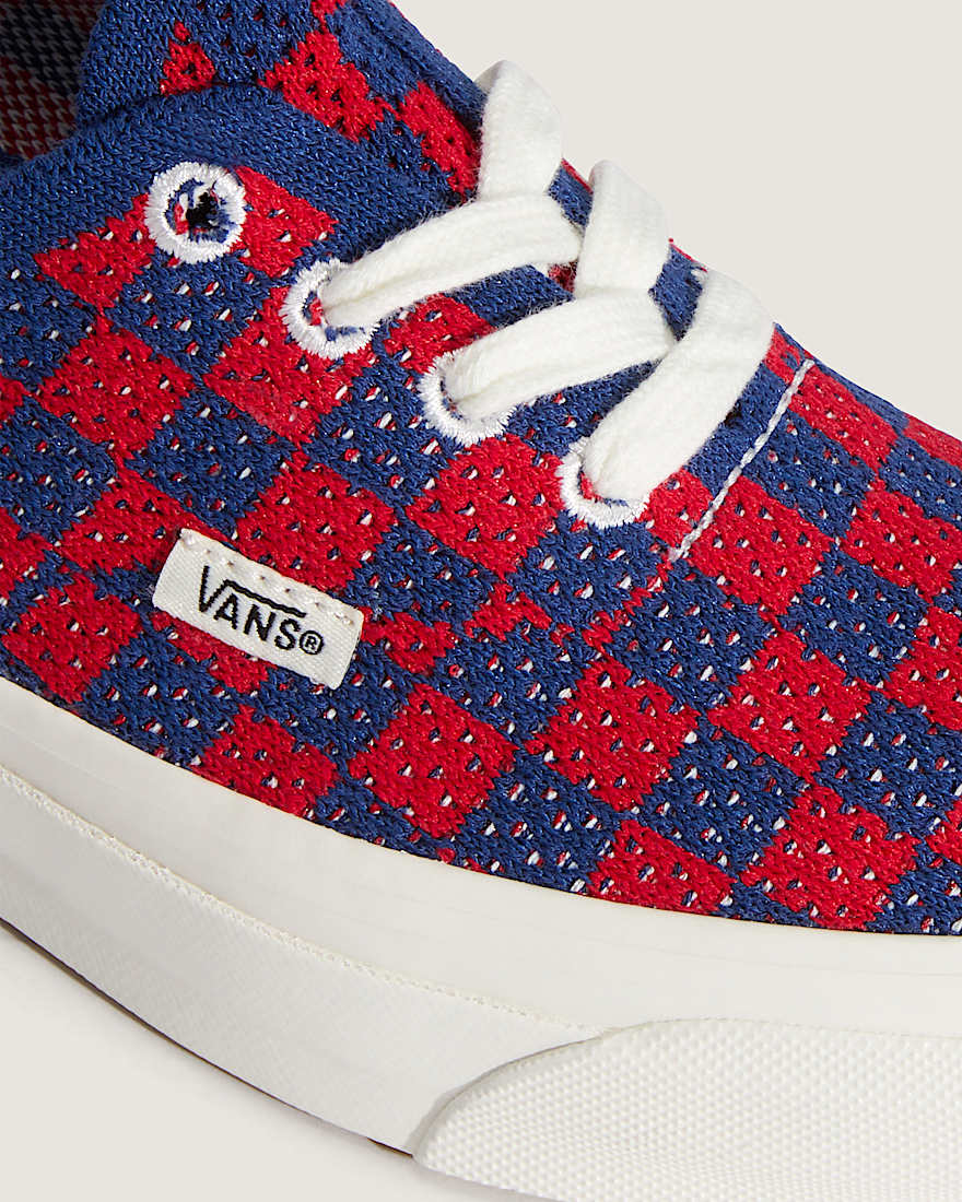 Premium Authentic Checkerboard Schuhe VANS Rot ALT6