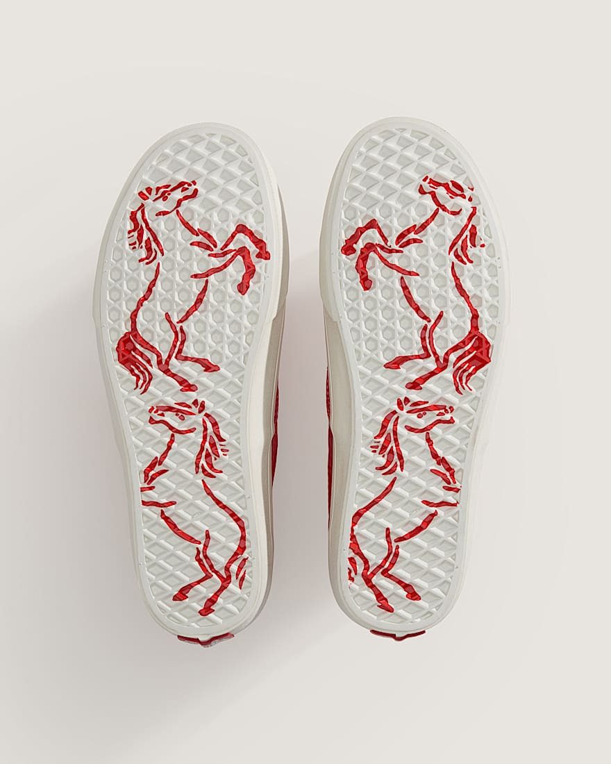 Old Skool Year of the Horse Schuhe VANS RotGold ALT8