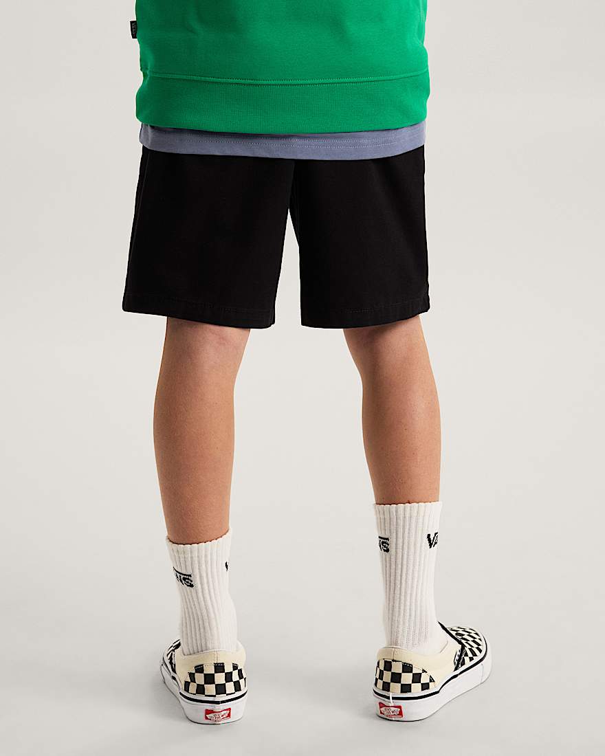 Jungen Range Elastic Waist Shorts 814 Jahre VANS Schwarz ALT3