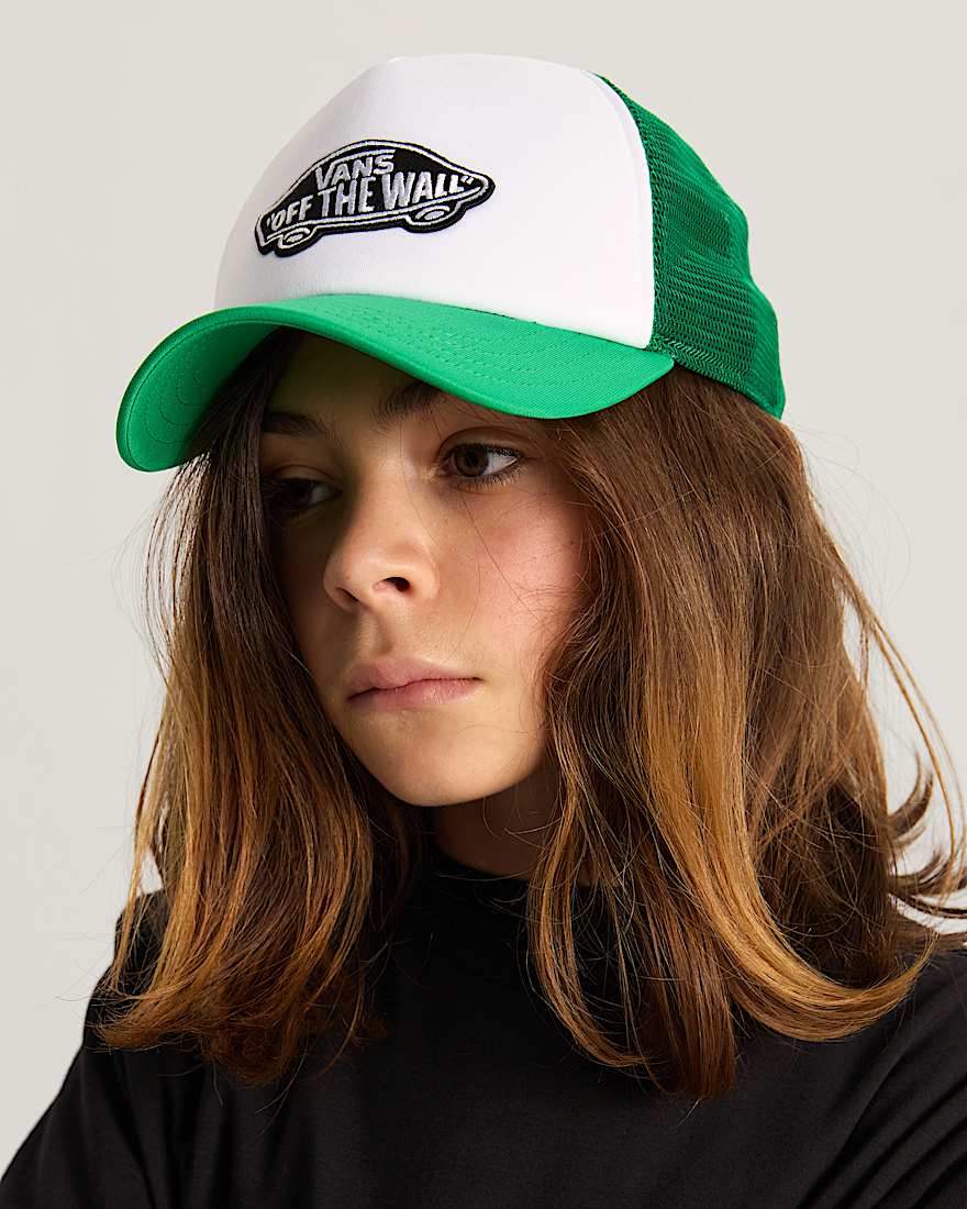 Classic Patch Curved Bill Trucker Vivid Verdant VANS Grn ALT3