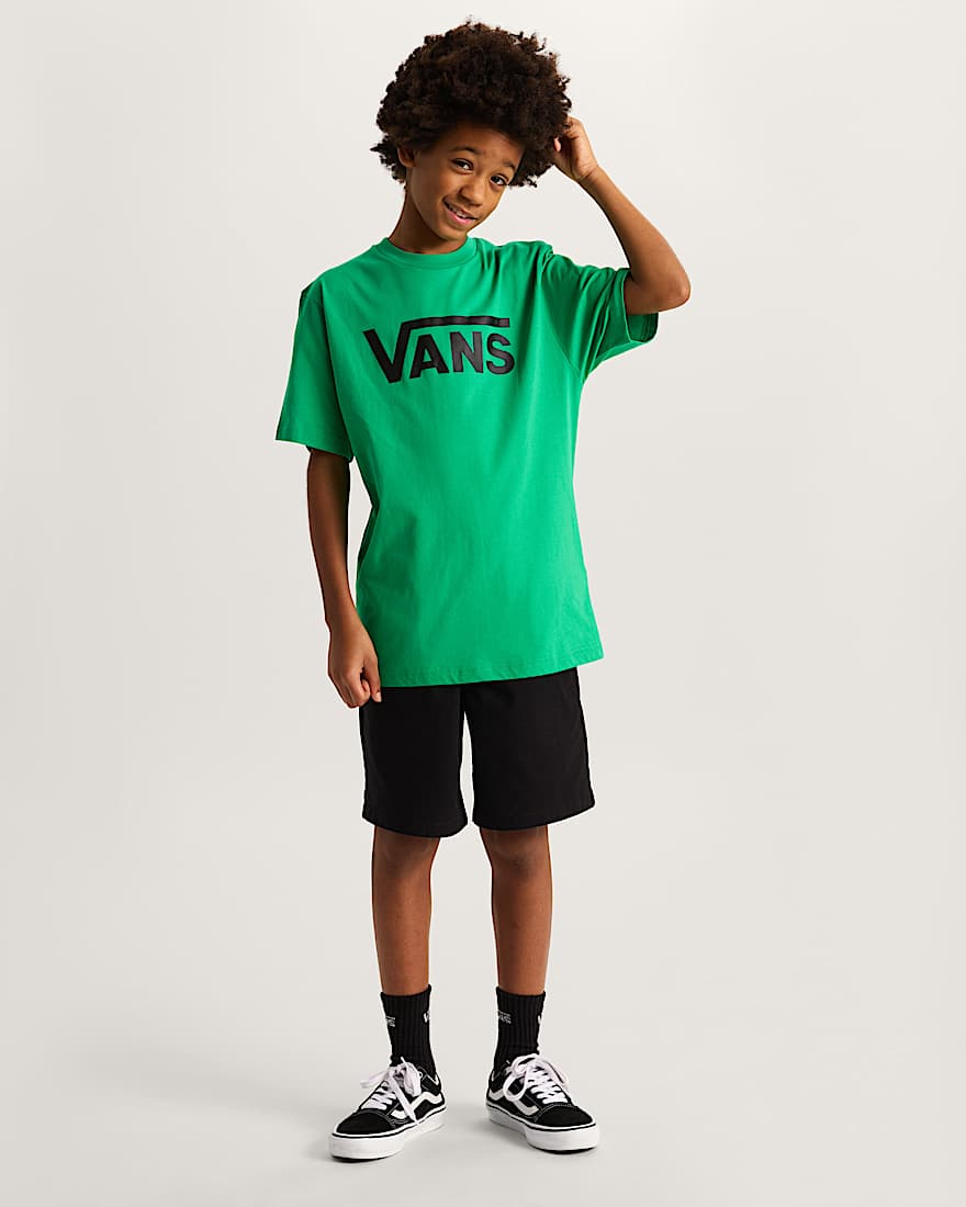 Kinder Vans Classic TShirt 814 Jahre VANS Grn ALT4