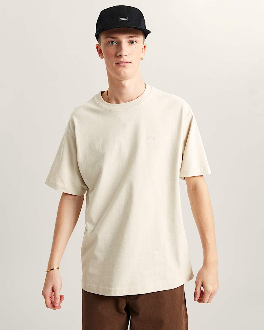 Left Chest Logo II TShirt VANS Beige ALT2