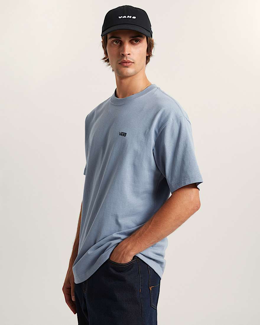 Lockeres TShirt mit Logo auf der linken Brust II VANS Grau ALT2