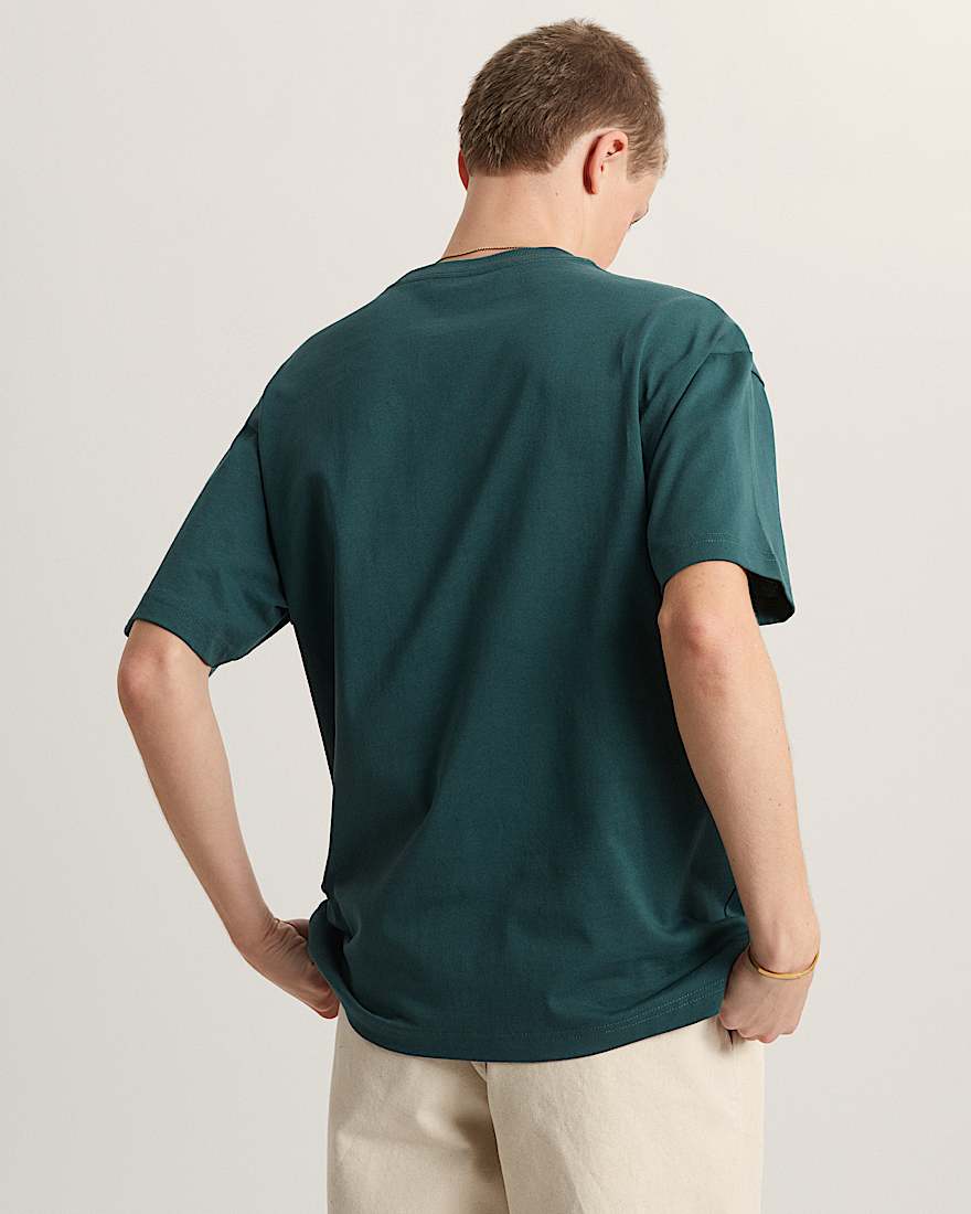 Lockeres TShirt mit Logo auf der linken Brust II VANS Grn ALT3