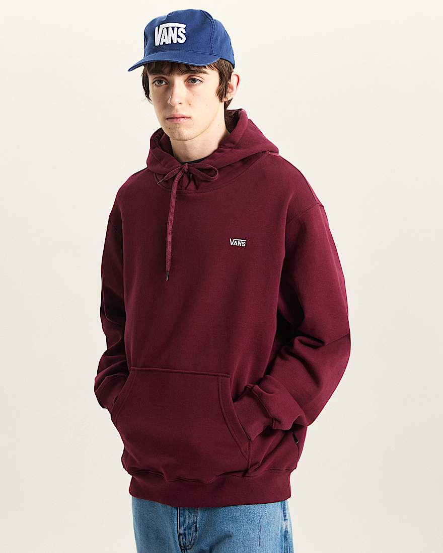Left Chest II Logo Hoodie VANS Bordeaux ALT2