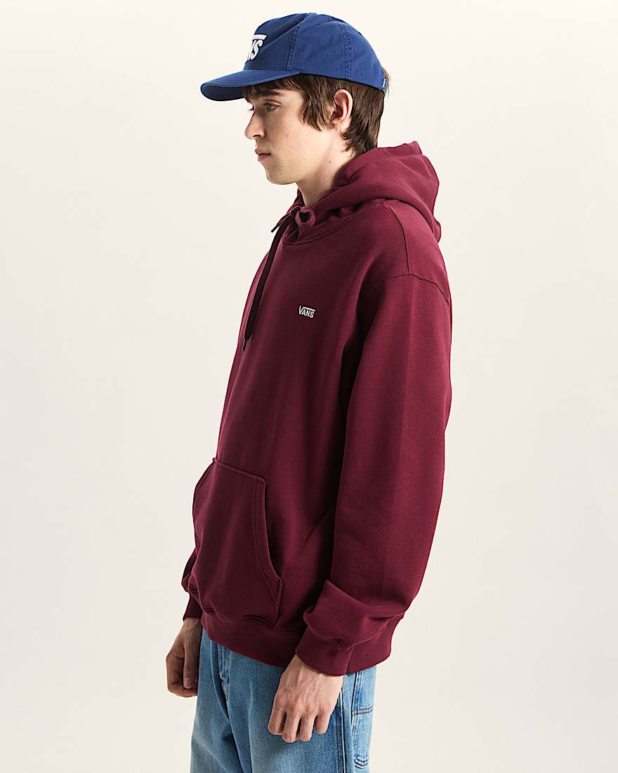 Left Chest II Logo Hoodie VANS Bordeaux ALT4