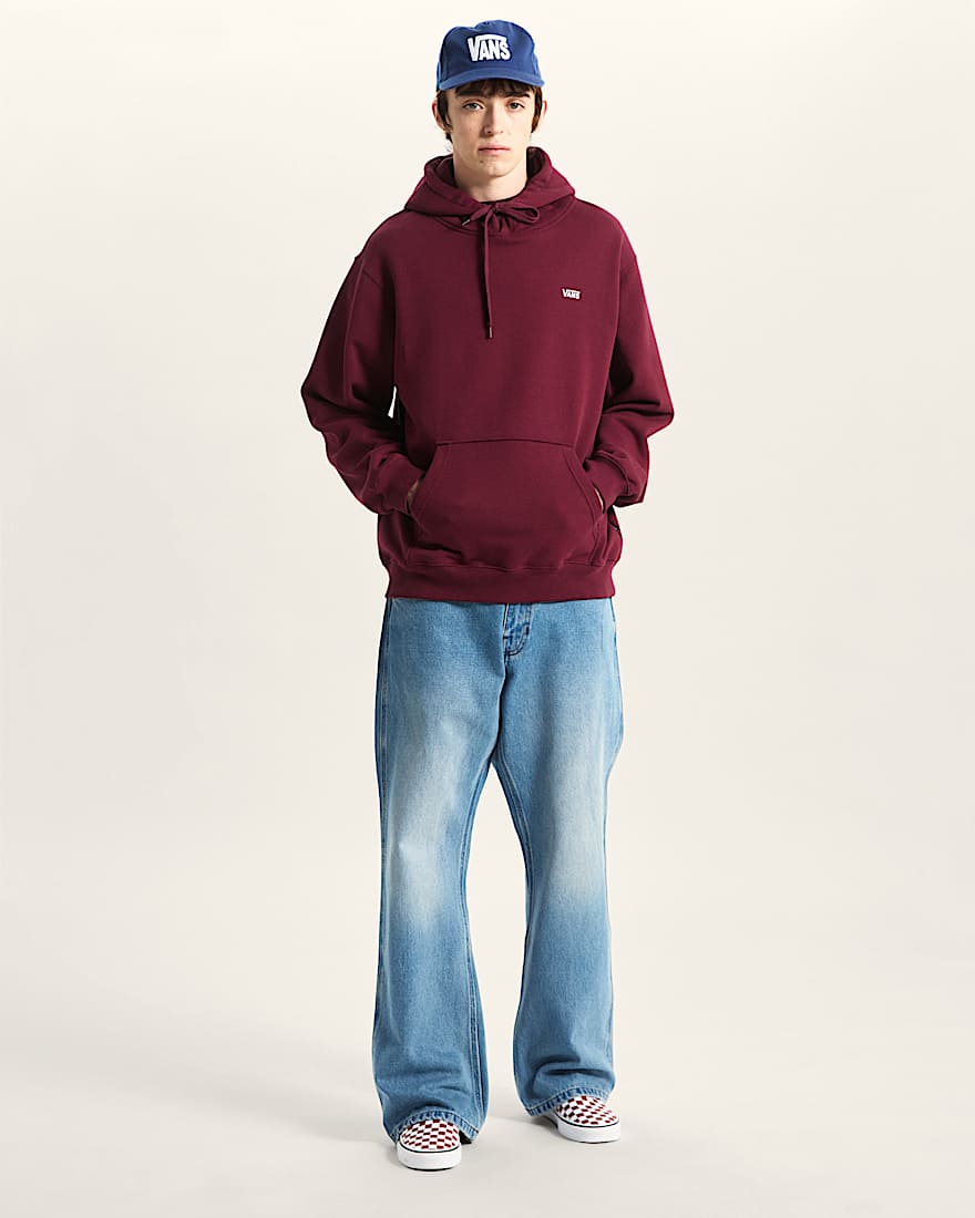 Left Chest II Logo Hoodie VANS Bordeaux ALT5