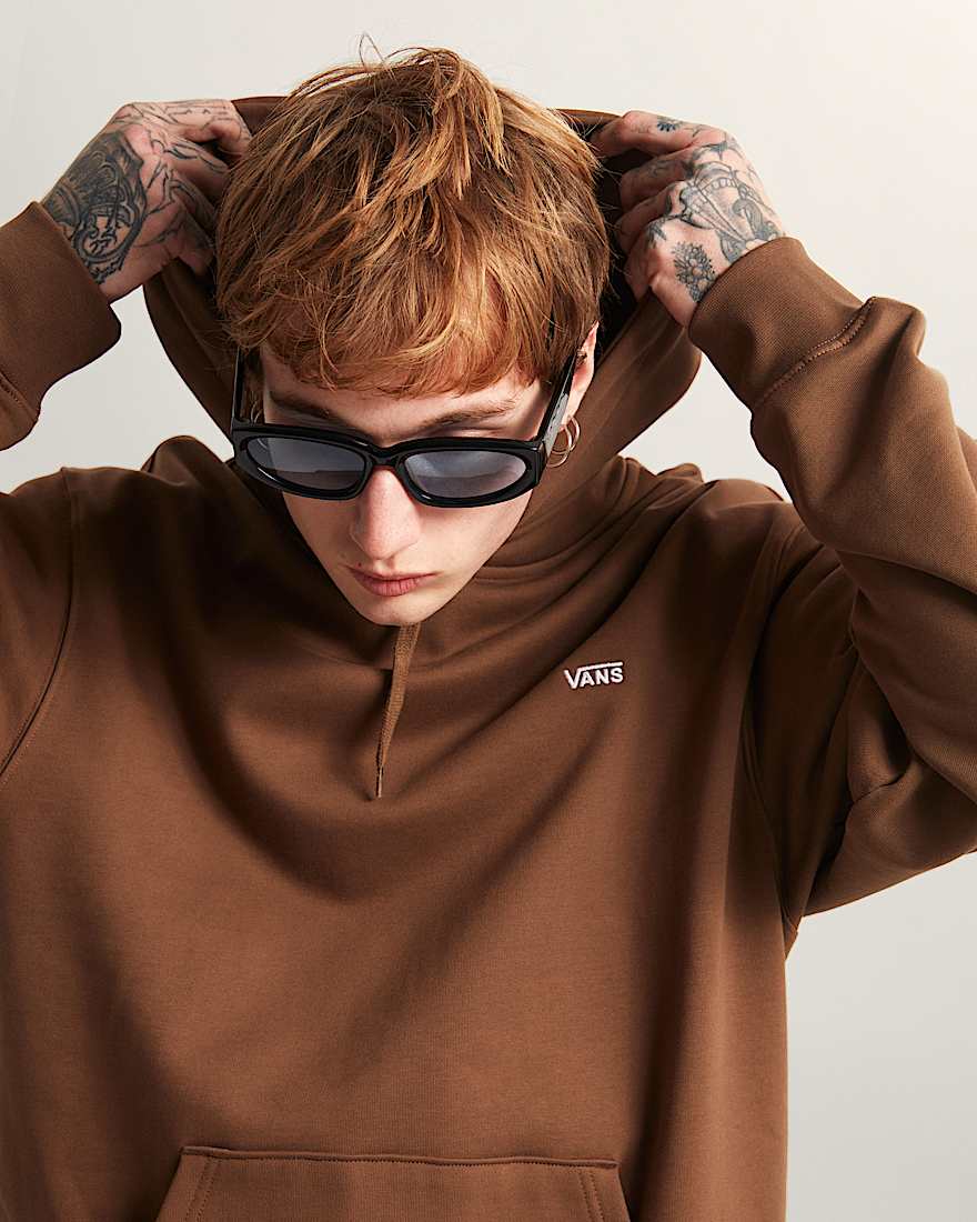 Lockeres Hoodie mit Logo auf der linken Brust II VANS Braun ALT6