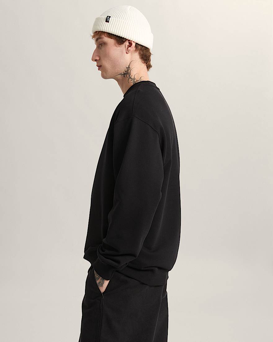 Salton RundhalsSweatshirt VANS Schwarz ALT4