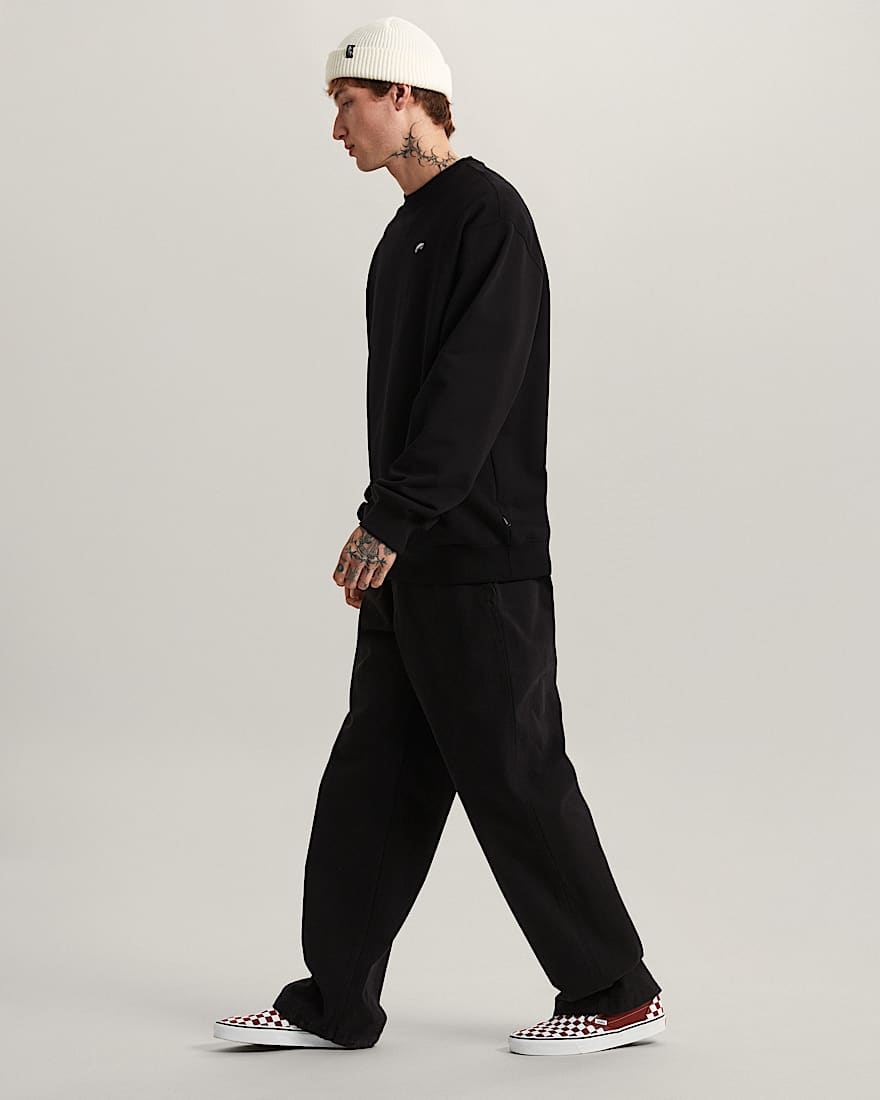 Salton RundhalsSweatshirt VANS Schwarz ALT5