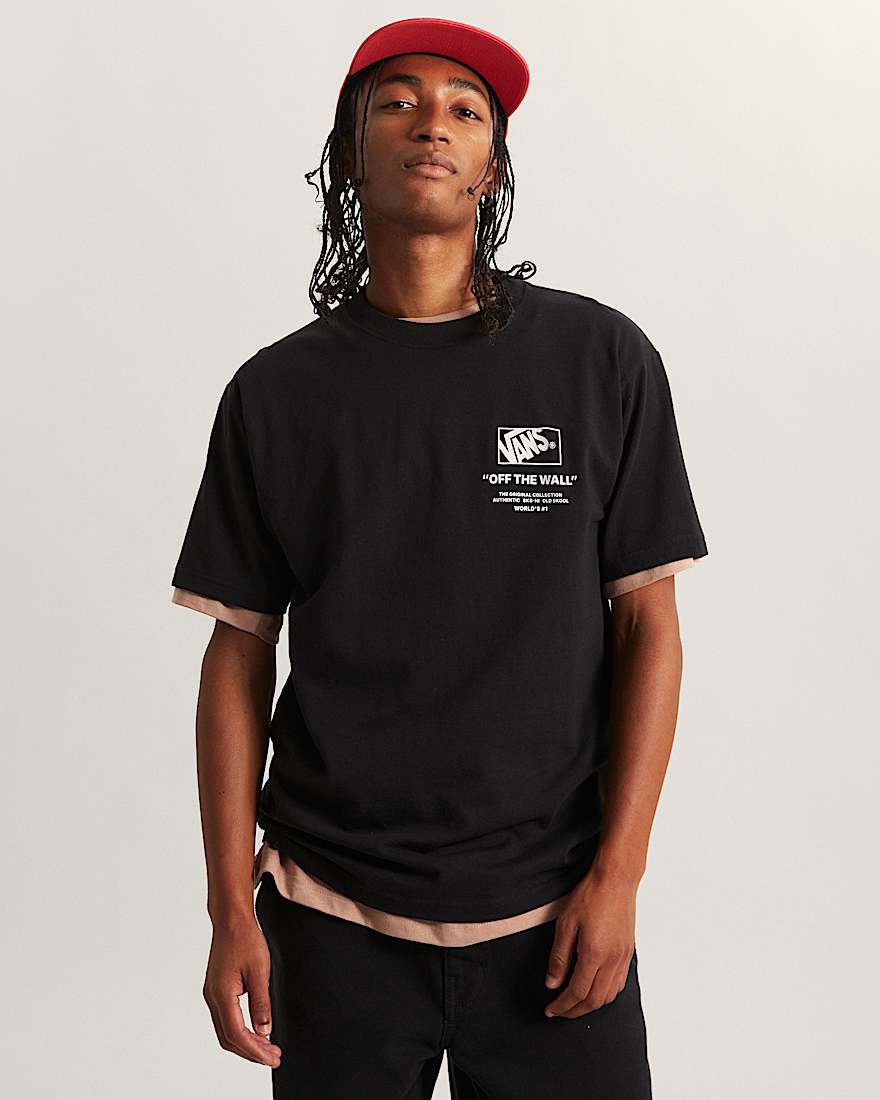 Stockpile TShirt VANS Schwarz ALT2