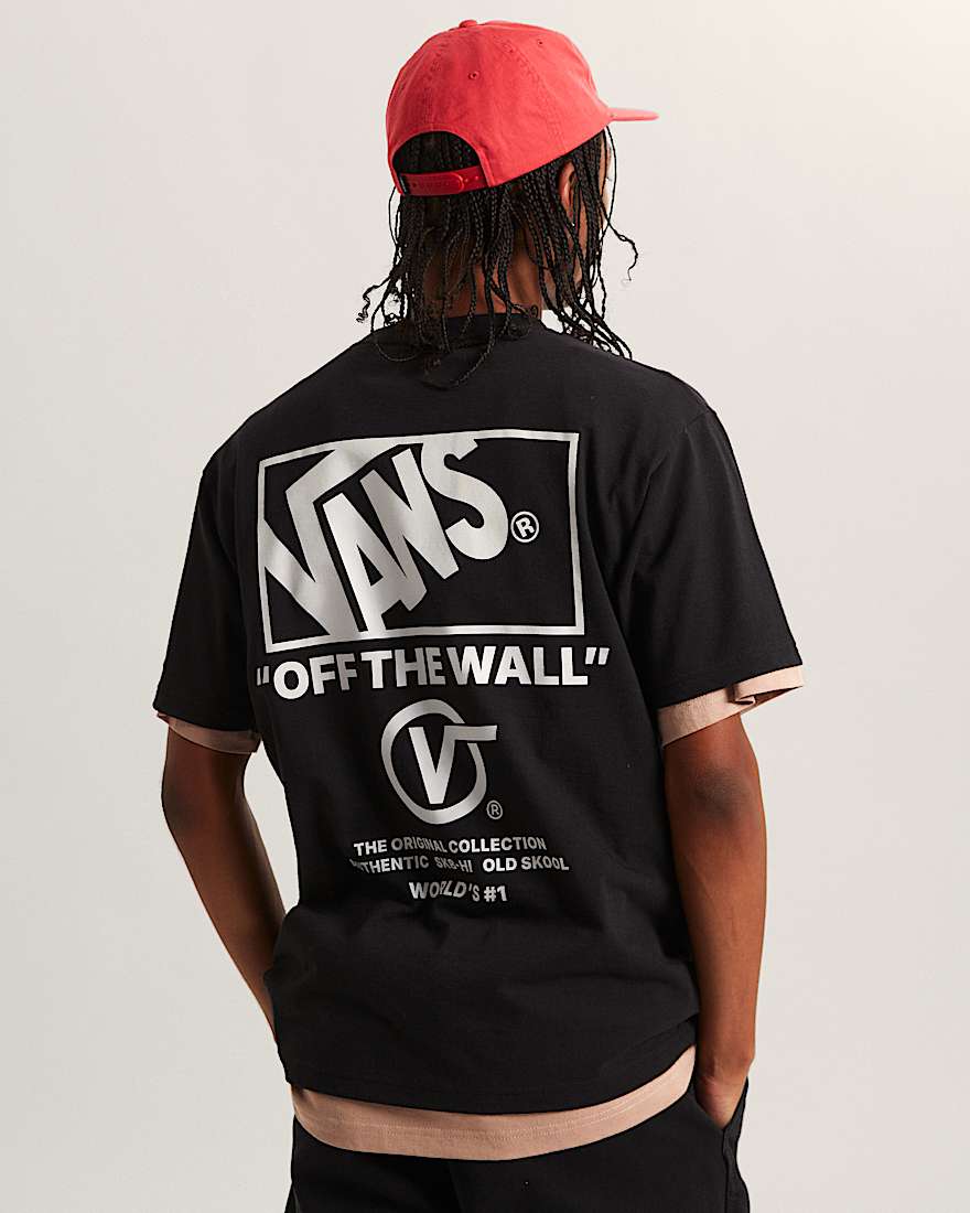 Stockpile TShirt VANS Schwarz ALT3