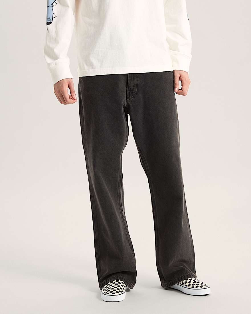 Skate Loose Bootcut DenimHose VANS Schwarz ALT2