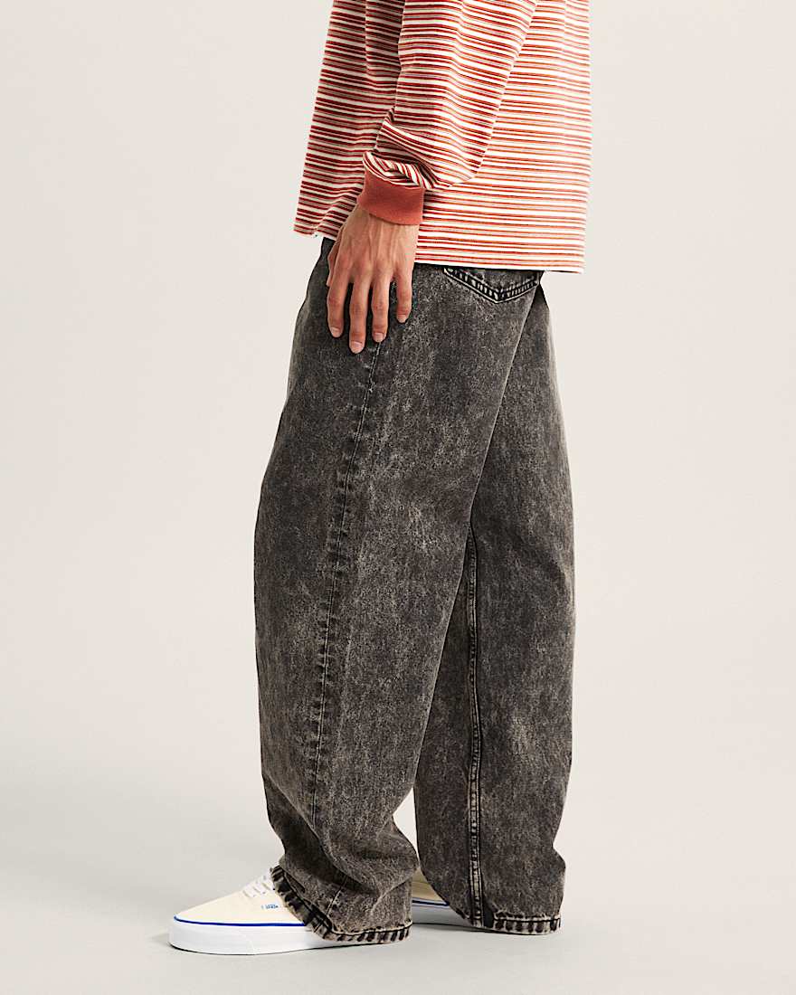 Check5 Loose DenimHose VANS Schwarz ALT4