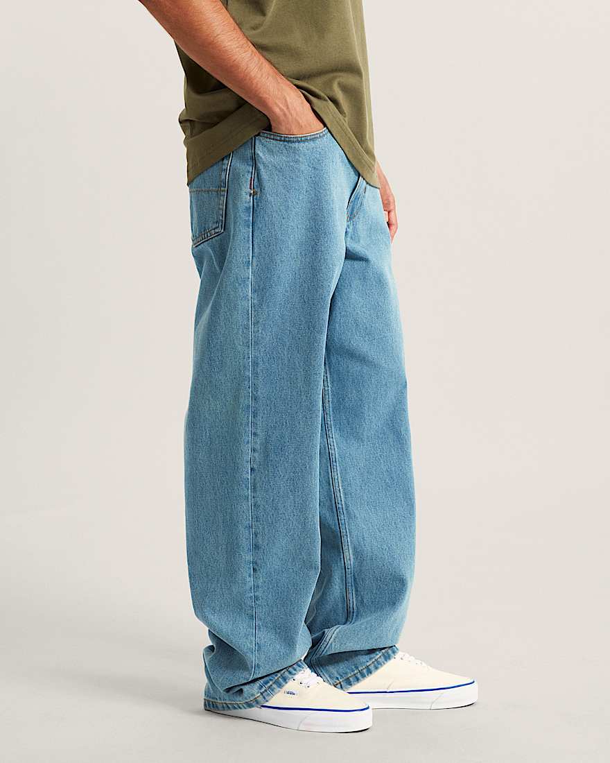 Check5 Loose DenimHose VANS Blau ALT4