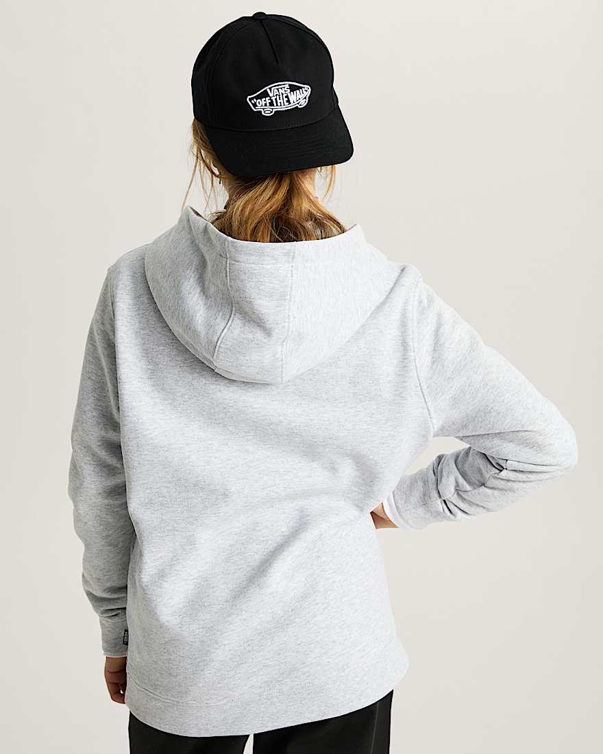 Kinder Blocked Box Hoodie mit Reiverschluss 814 Jahre VANS Grau ALT8