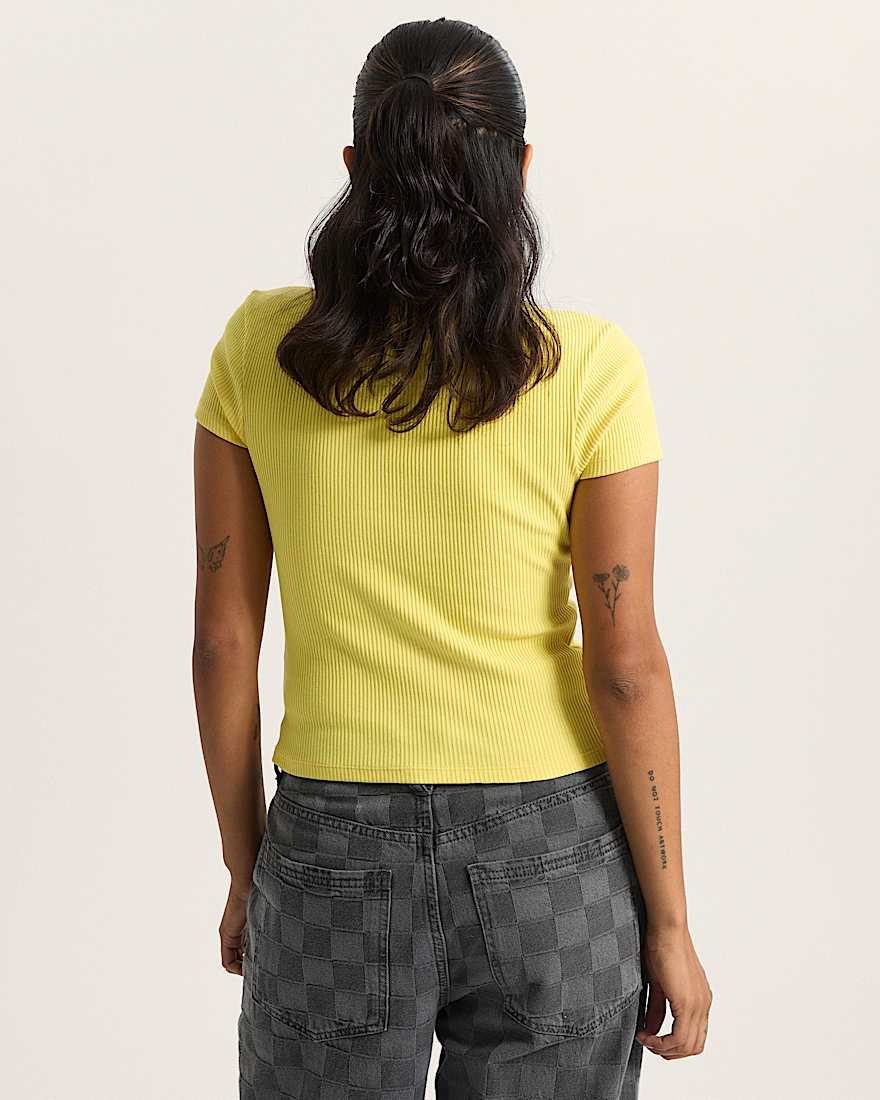 Cameron TShirt VANS Gelb ALT3