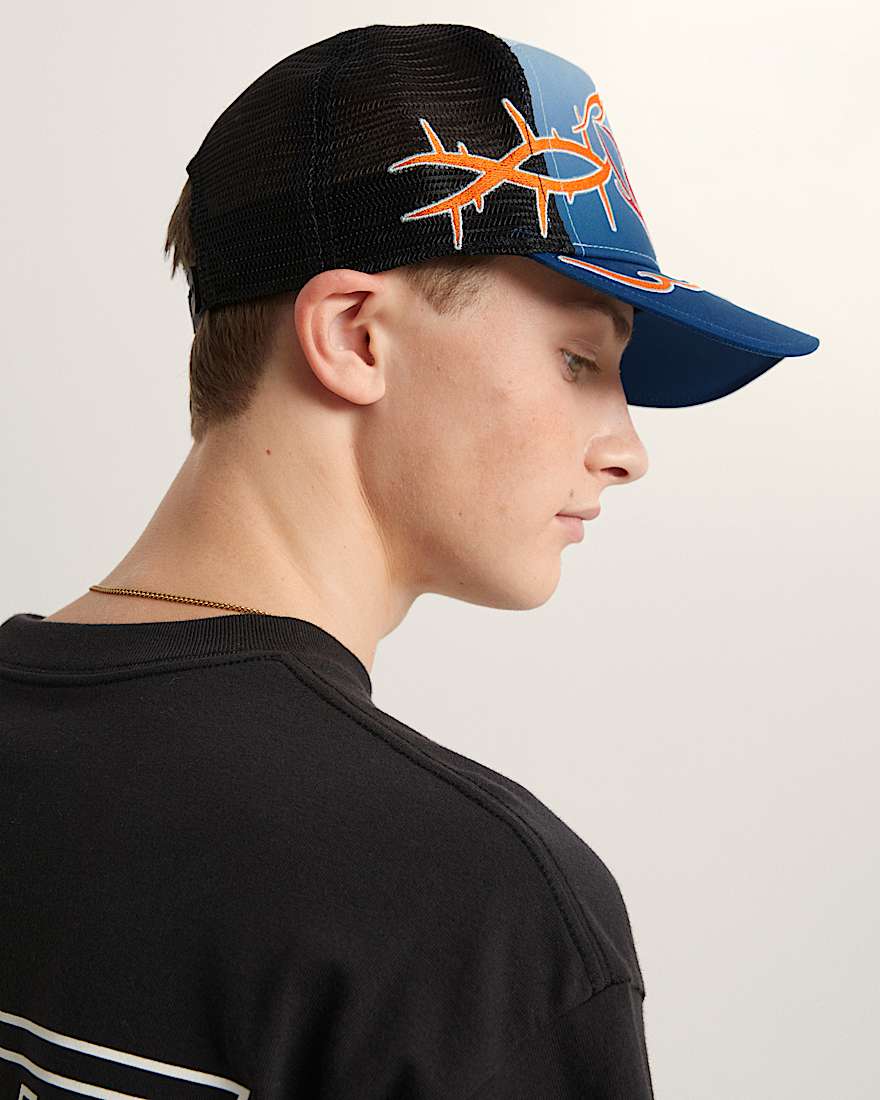 LX Dayana Tribal Trucker Deep Indigo VANS Blau ALT3