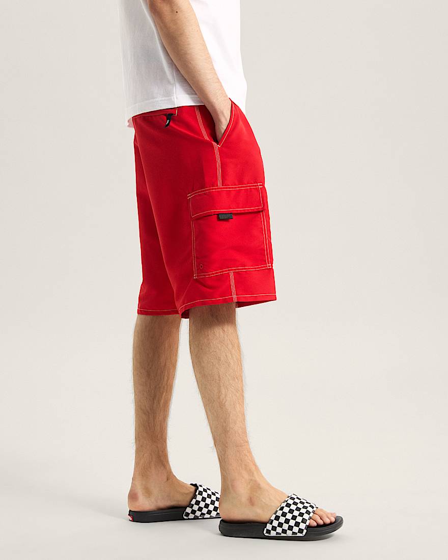 Voyage Long Cargo Boardshort RACING RED VANS Rot ALT4