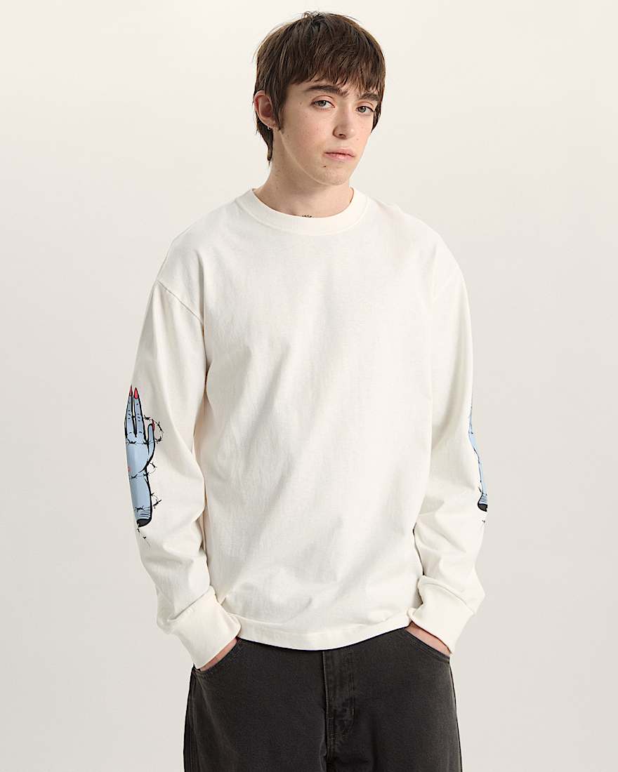 Dayana Zombie Hand LangarmTShirt VANS Wei ALT2