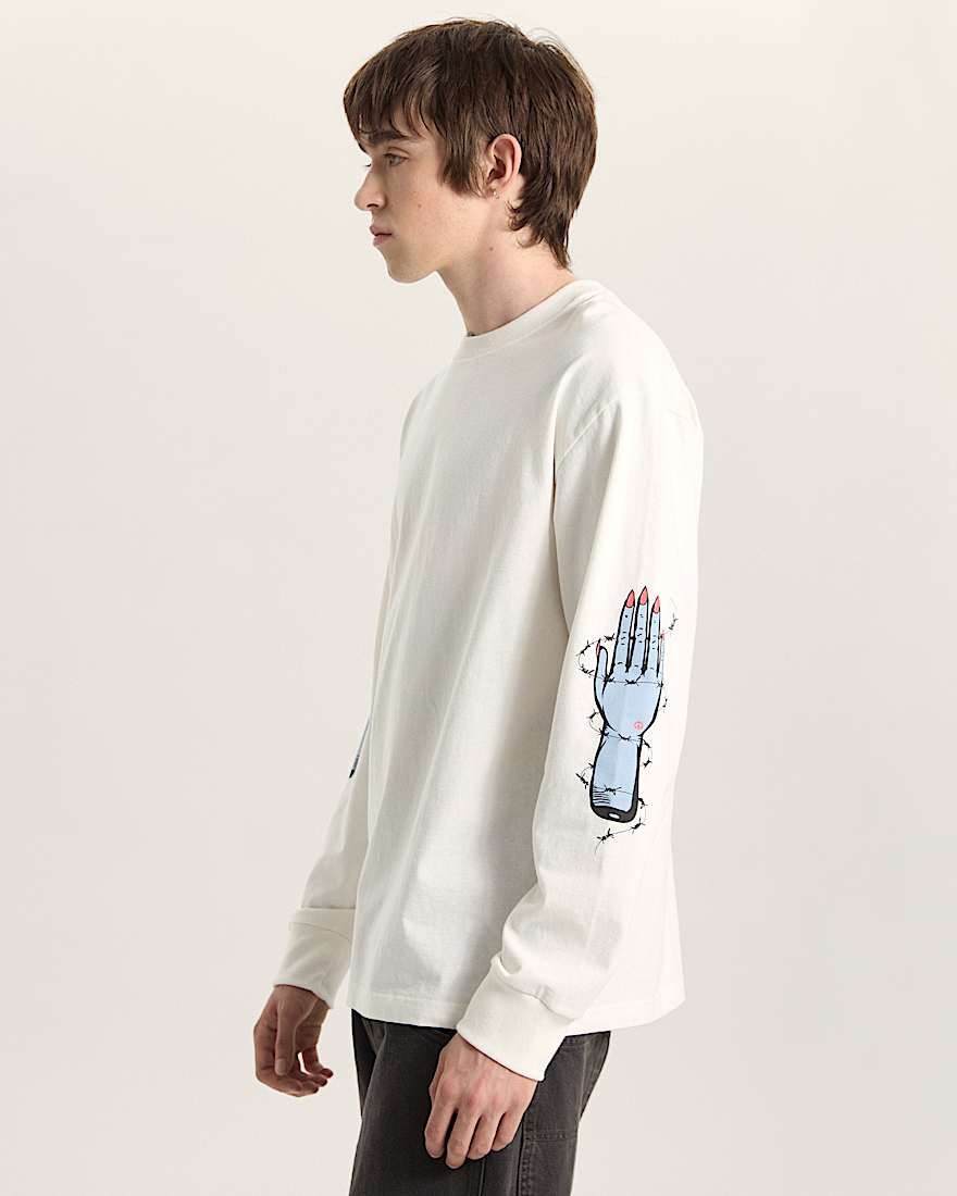 Dayana Zombie Hand LS Tee EGRET VANS Wei ALT4