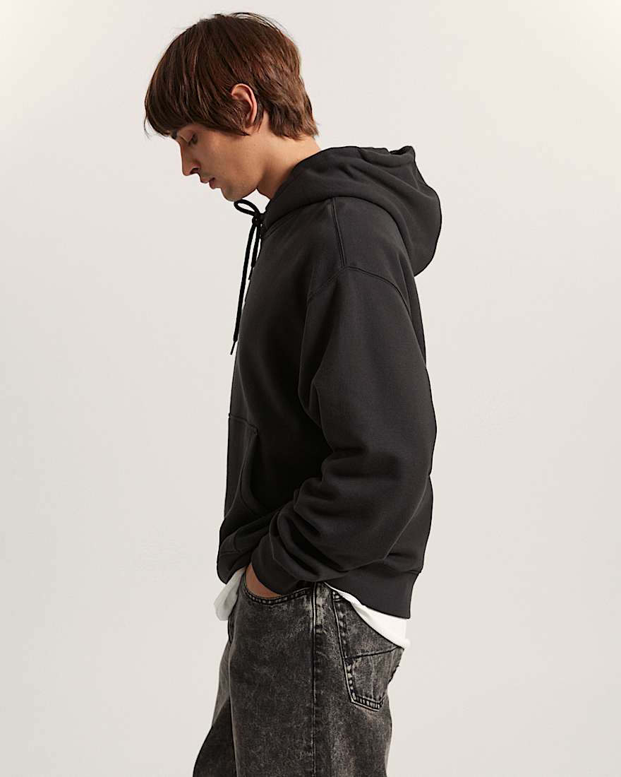 StretchHoodie mit Logo VANS Schwarz ALT4