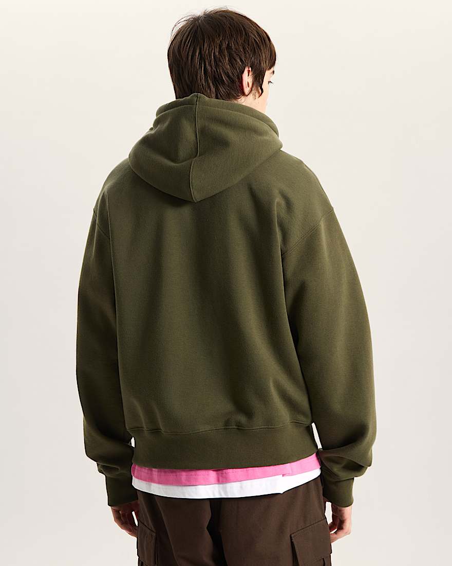 Wild Circle Hoodie mit durchgehendem Reiverschluss VANS Grn ALT3