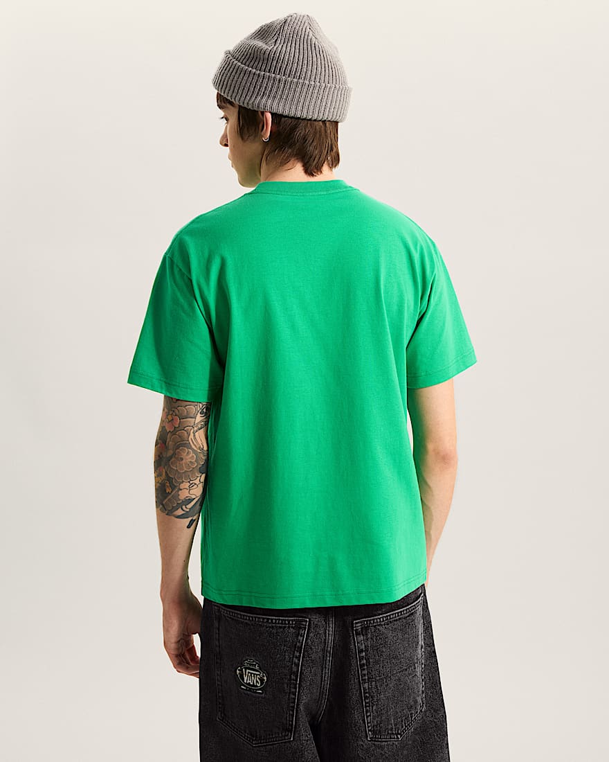 StretchTShirt mit Logo VANS Grn ALT3