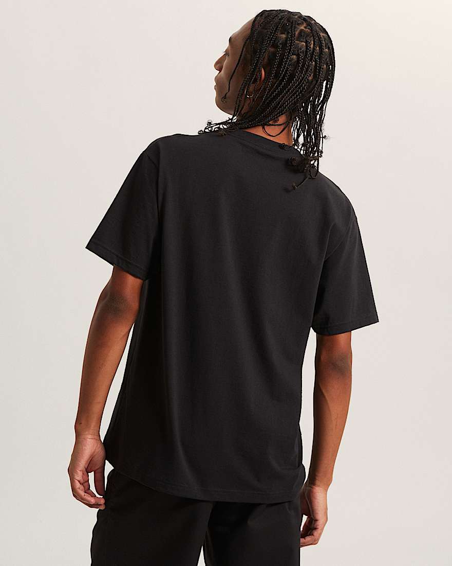 StretchTShirt mit Logo VANS Schwarz ALT3