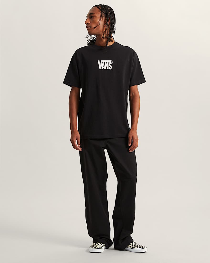 StretchTShirt mit Logo VANS Schwarz ALT4