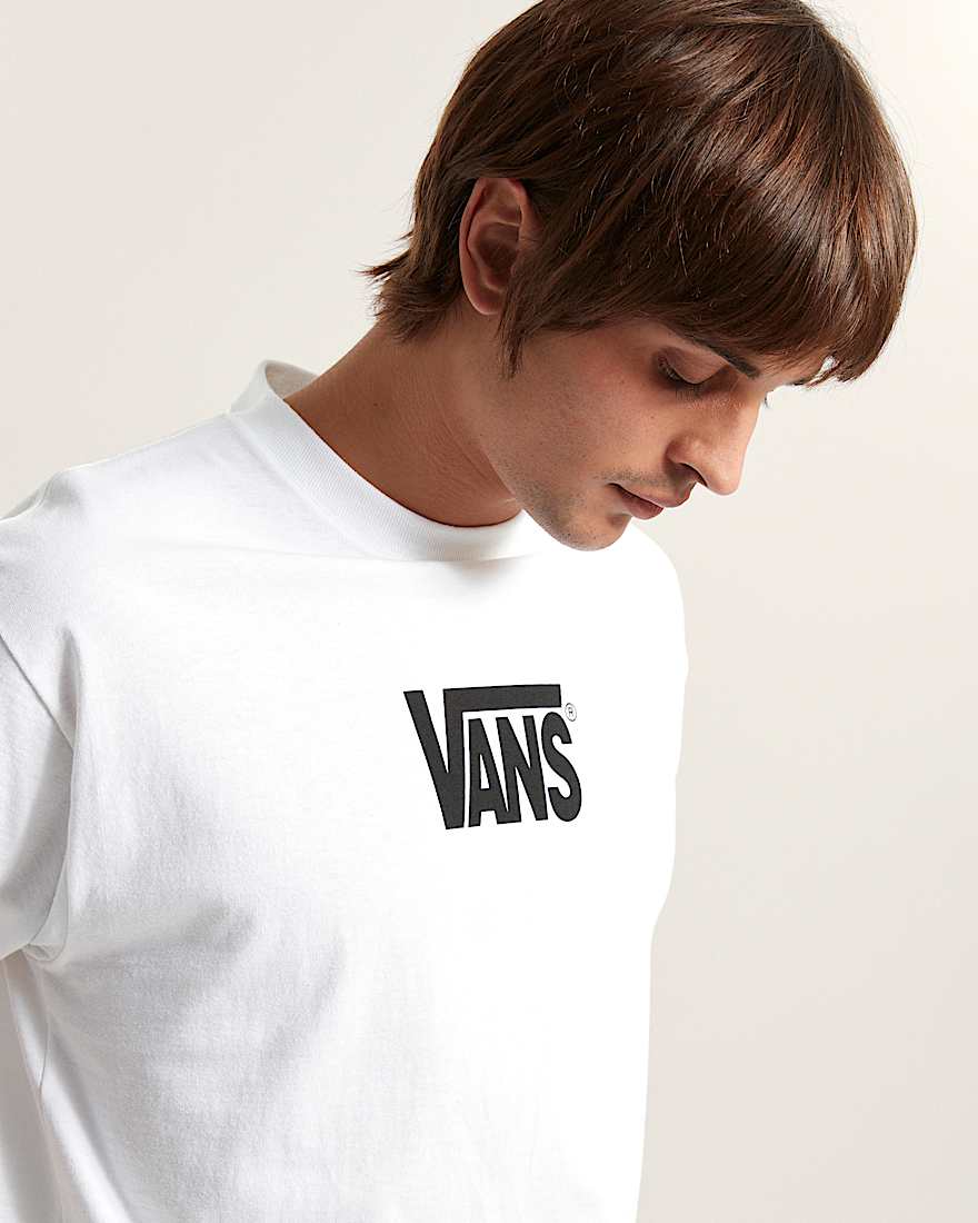 StretchTShirt mit Logo VANS Wei ALT5