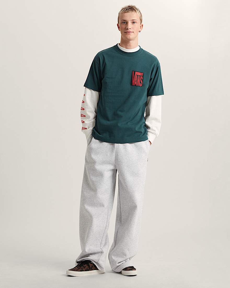 Stretch Stack Crackle SS Tee Mystic Moss VANS Grn ALT4