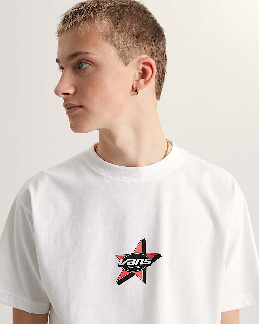 Starmarked SS Tee White VANS Wei ALT5