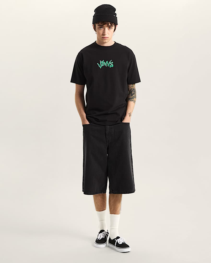 Wild Circle TShirt VANS Schwarz ALT4