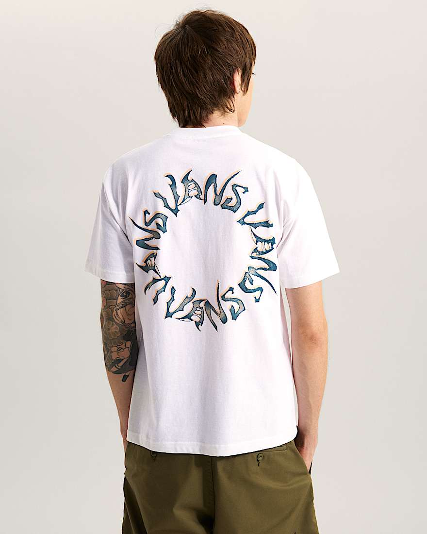 Wild Circle SS Tee White VANS Wei ALT3