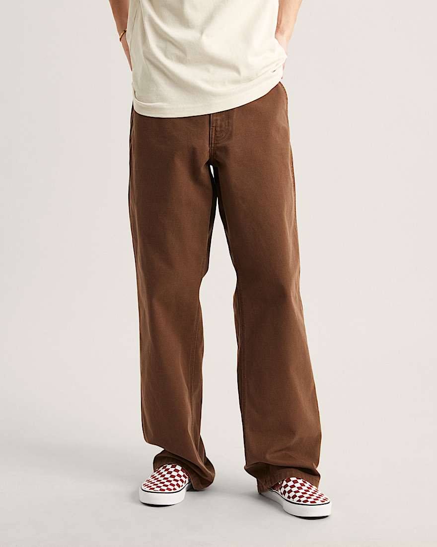 Drill Chore Loose Carpenter Overdye Pant Vintage Cocoa VANS Braun ALT2