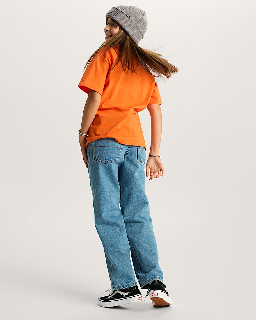 Kinder StretchTShirt mit Logo 814 Jahre VANS Orange ALT7