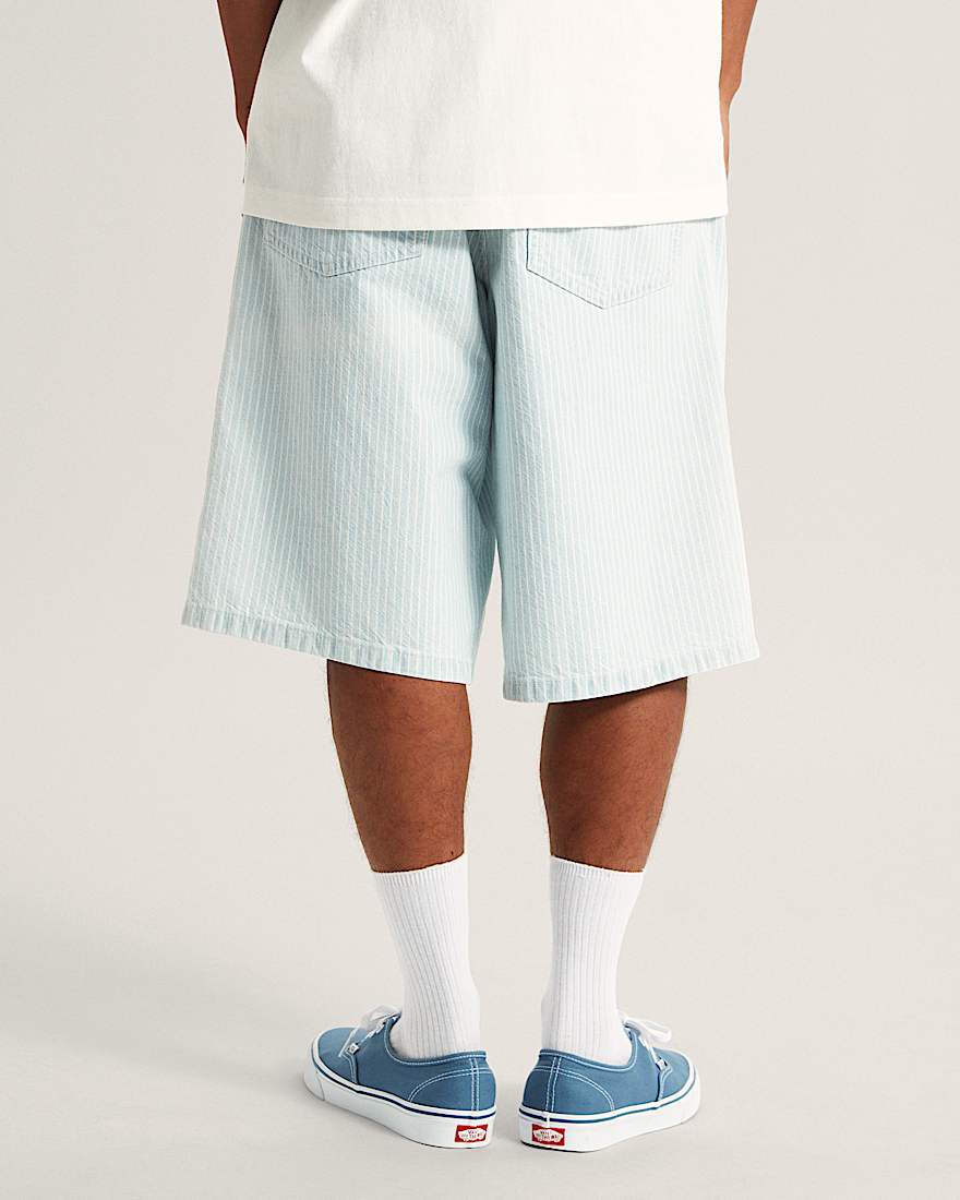 Check5 BaggyDenimShorts VANS Grau ALT3